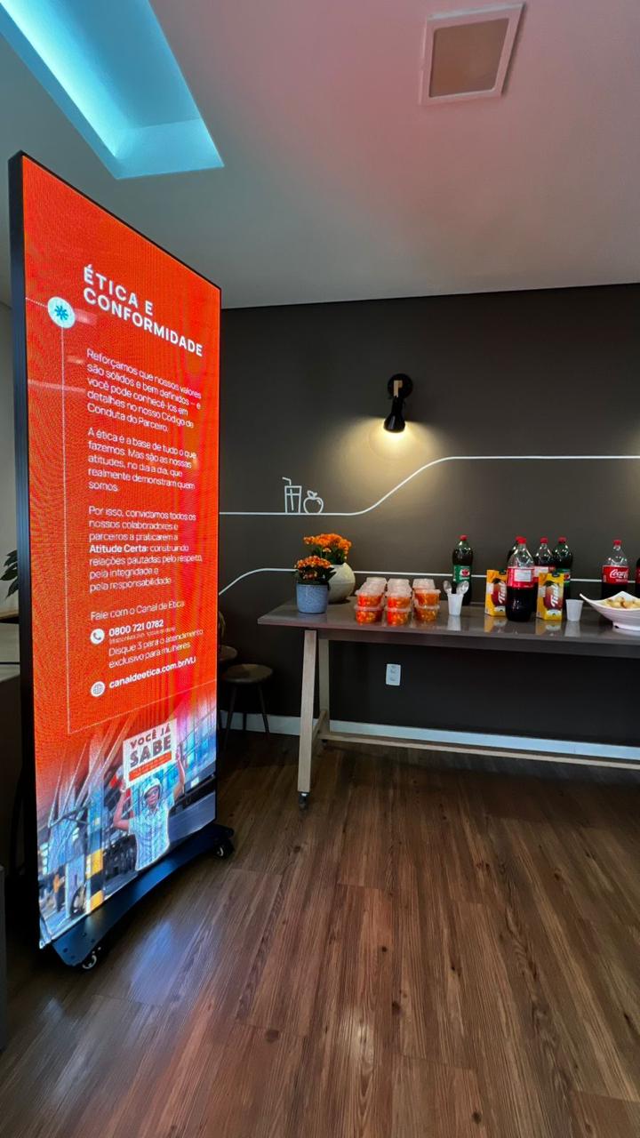 Totem de LED Evento Corporativo